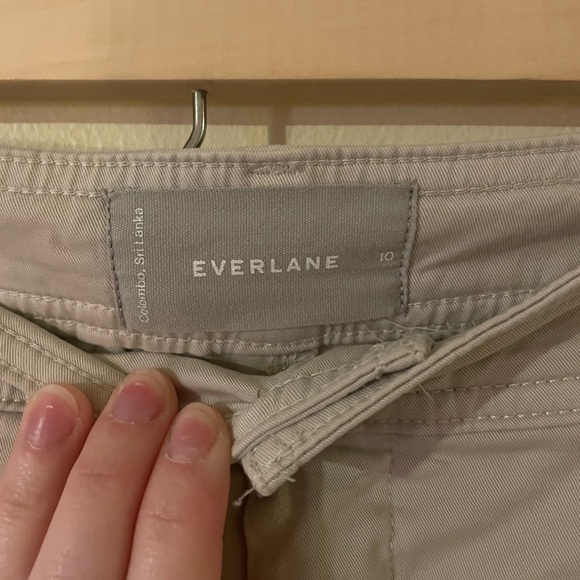 Everlane Relaxed Chino Pants in Khaki - Picture 4 of 5